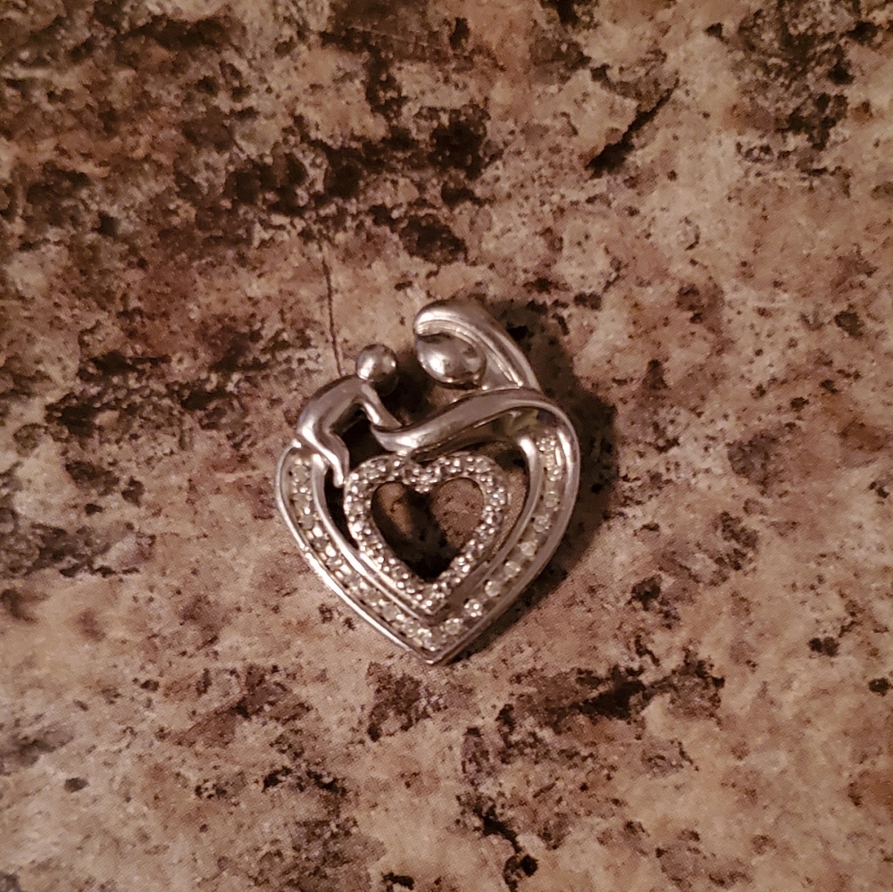 Mother and  child pendant